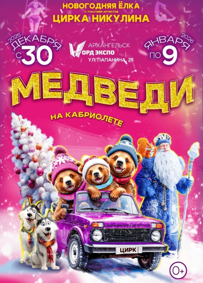 Цирк «Медведи на кабриолете»