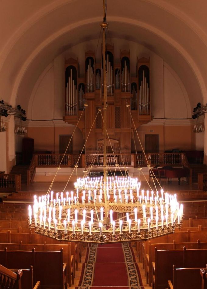 Витражи кафедральных соборов. Органный вечер